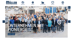 Desktop Screenshot of mueller-fbt.de